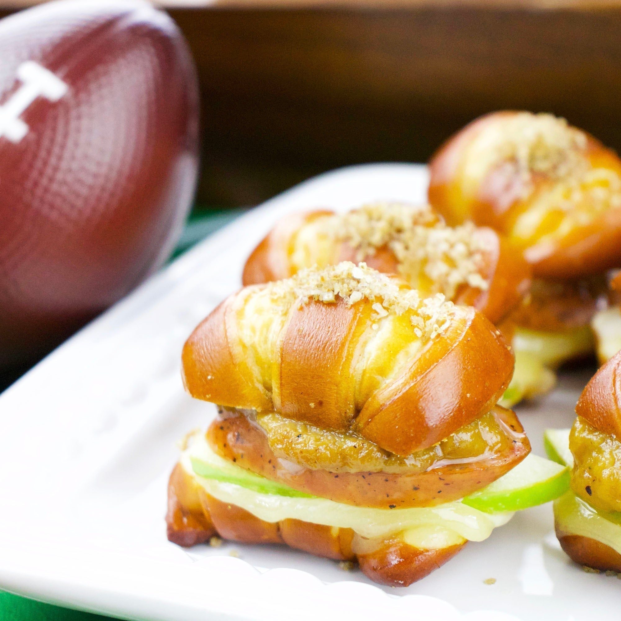 Sausage and Cheese One-Timer Soft Pretzel Bites