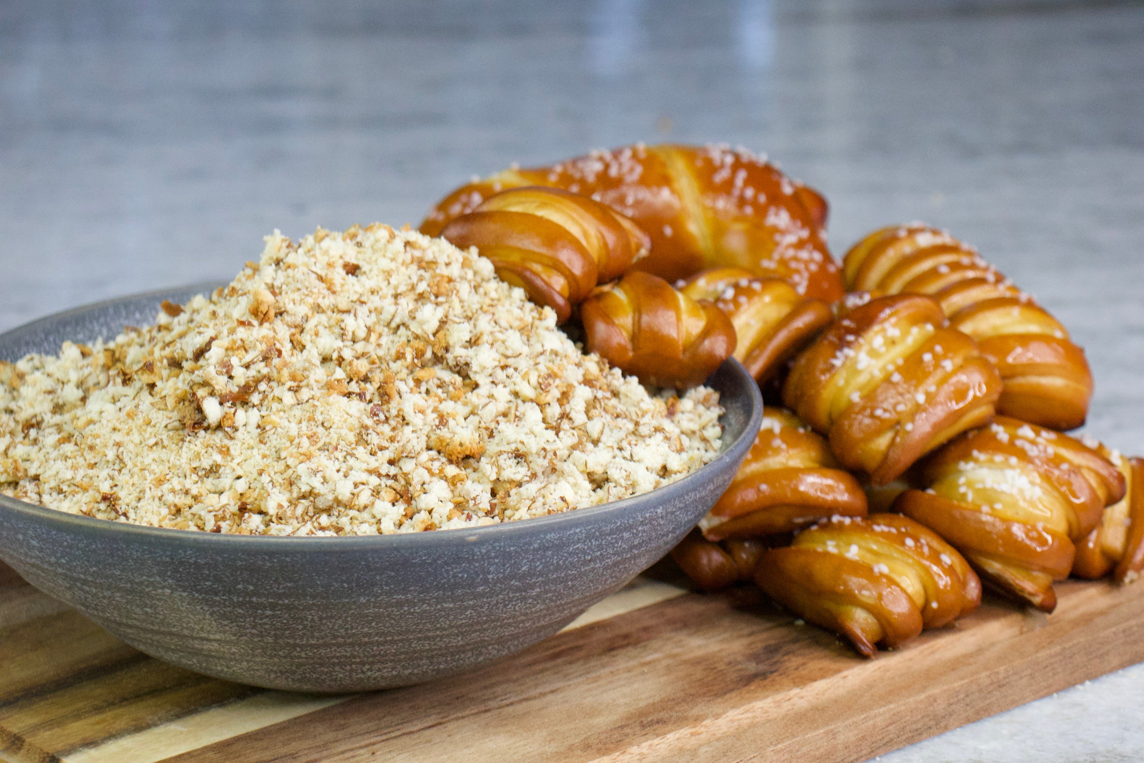 Soft Pretzel Breadcrumbs