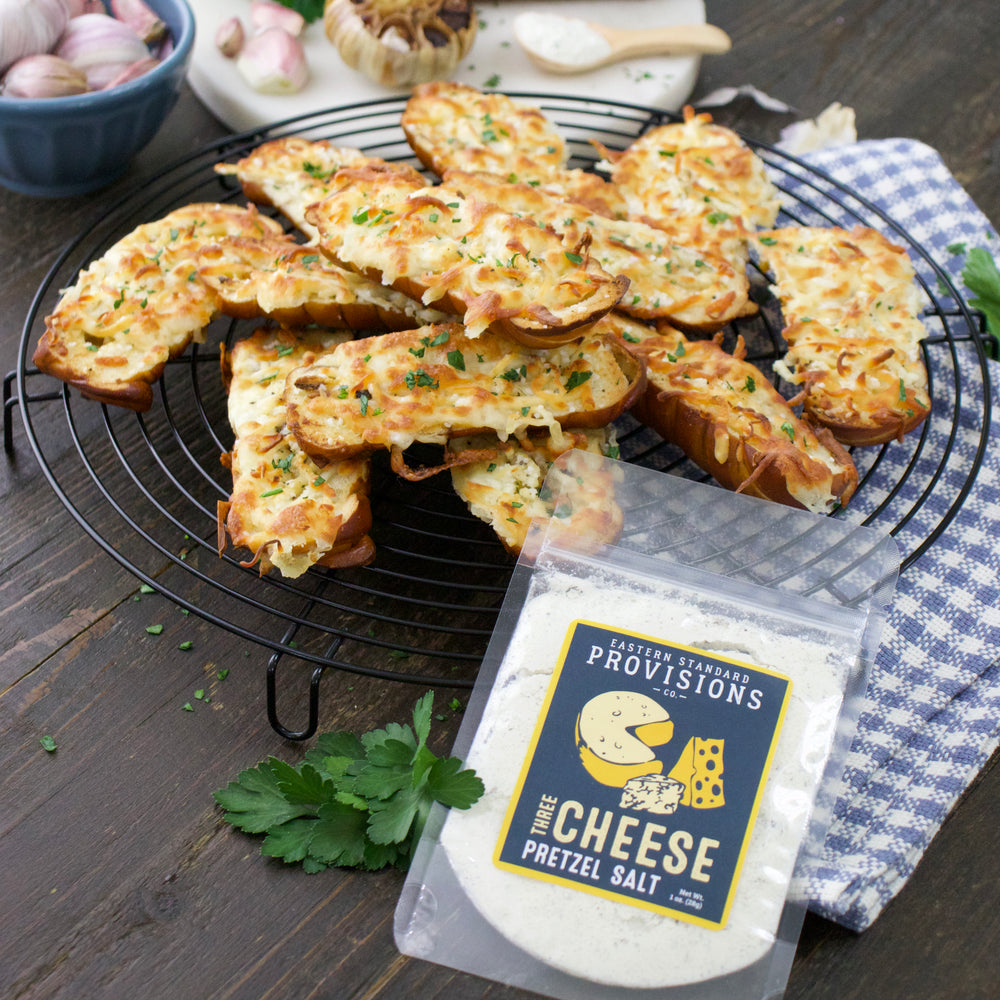 Pretzel Garlic Bread