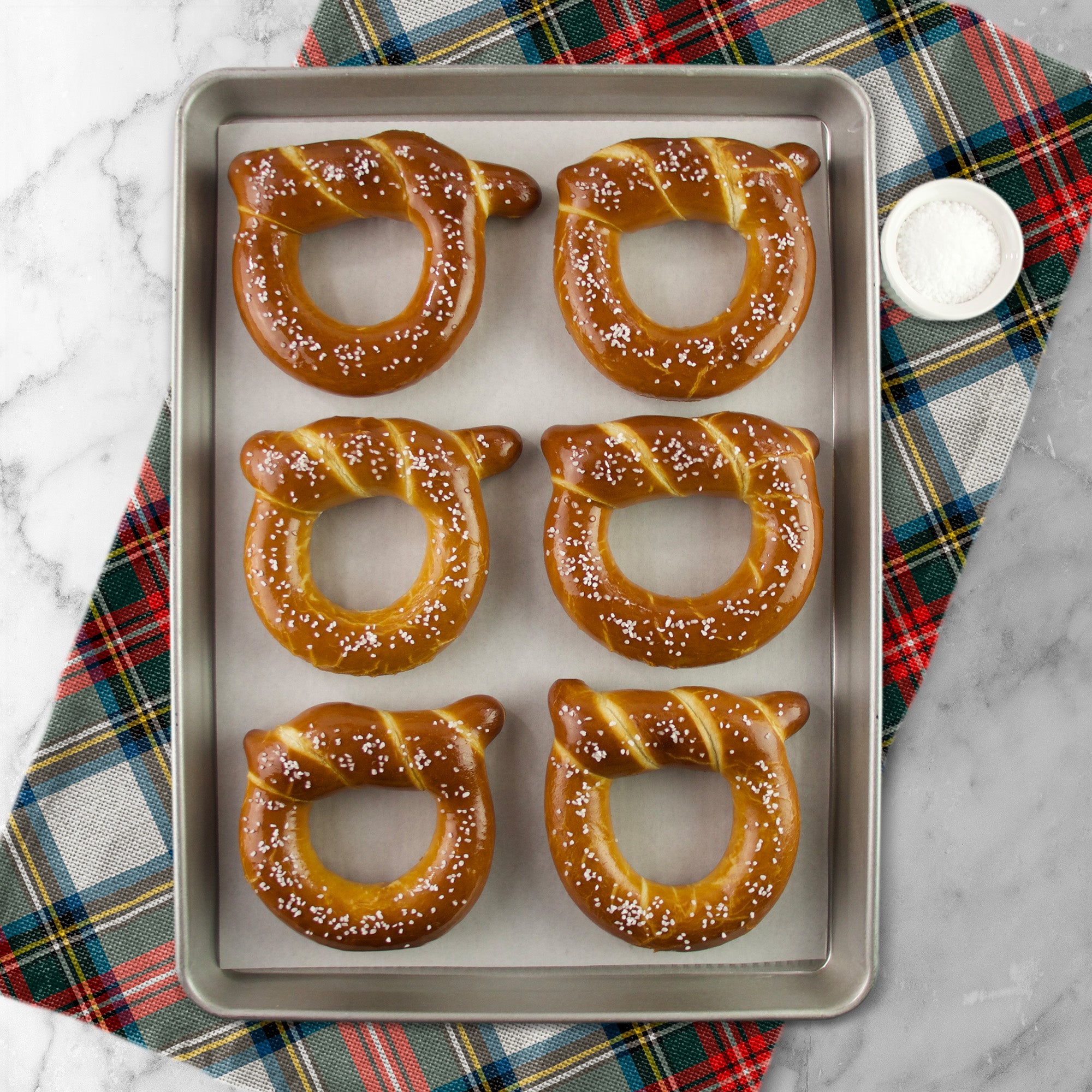 Wheelhouse Signature Soft Pretzel Box - Happy Holidays