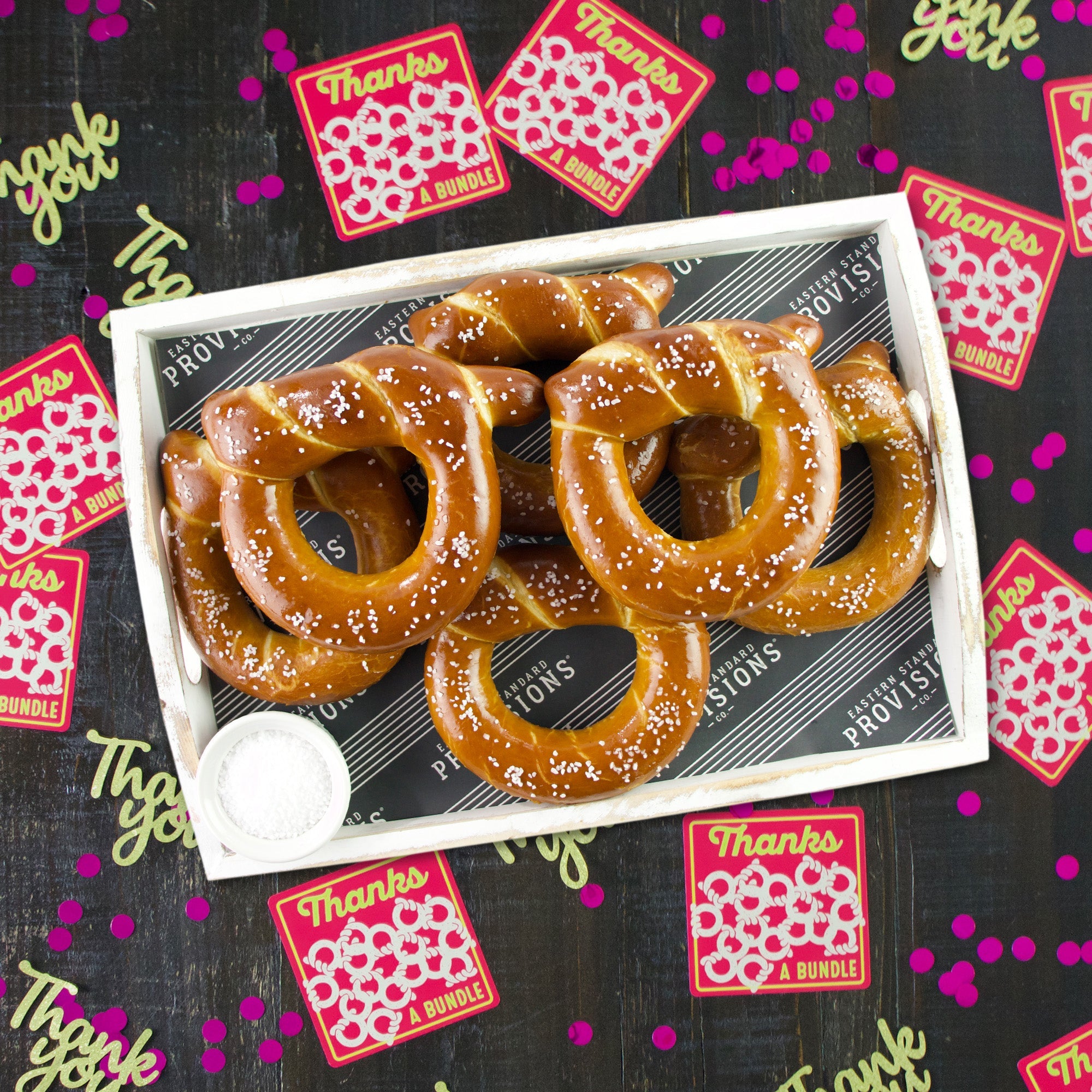 Wheelhouse Signature Soft Pretzel Box - Thank You