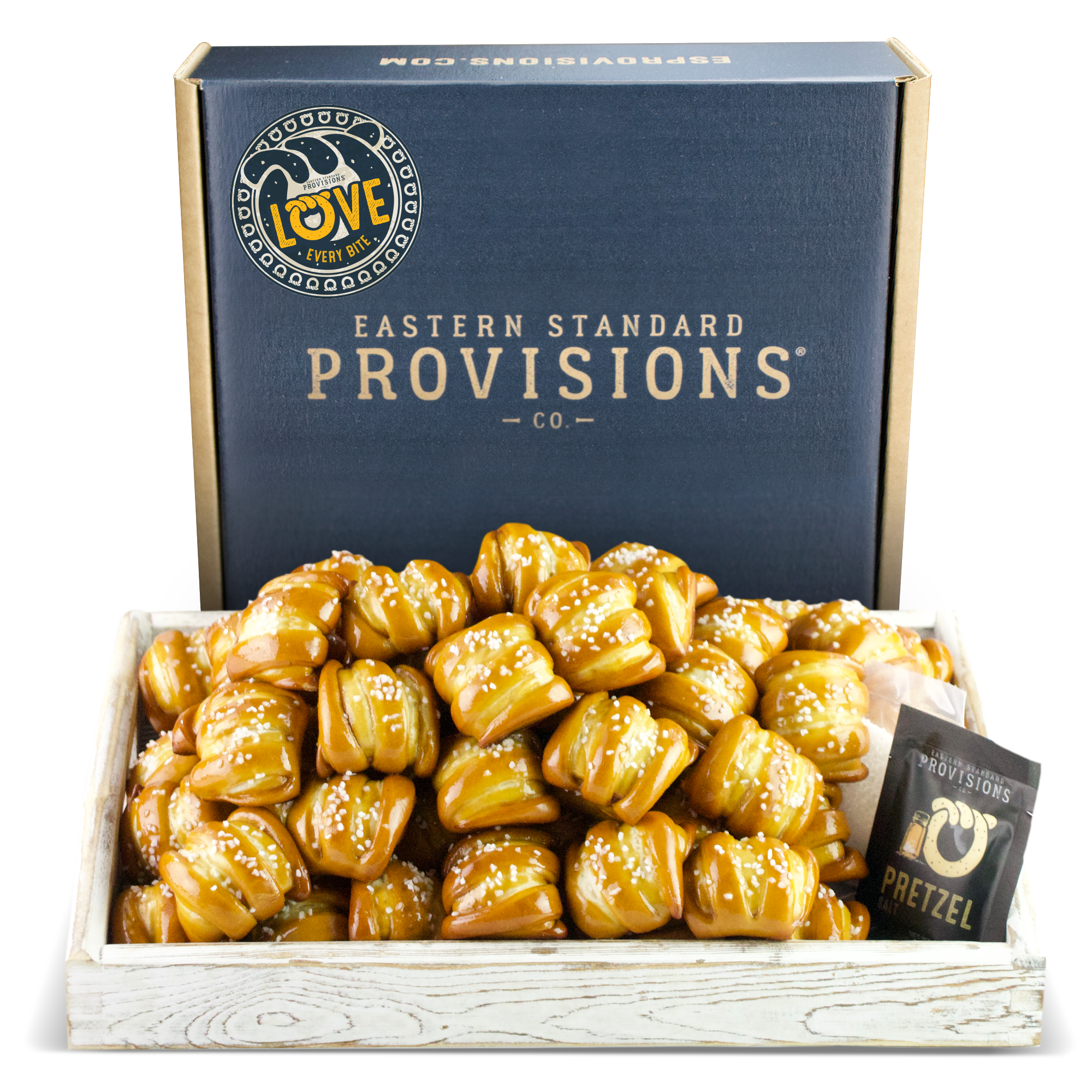 ONE-TIMER BITES SOFT PRETZEL BOX - ESPCO