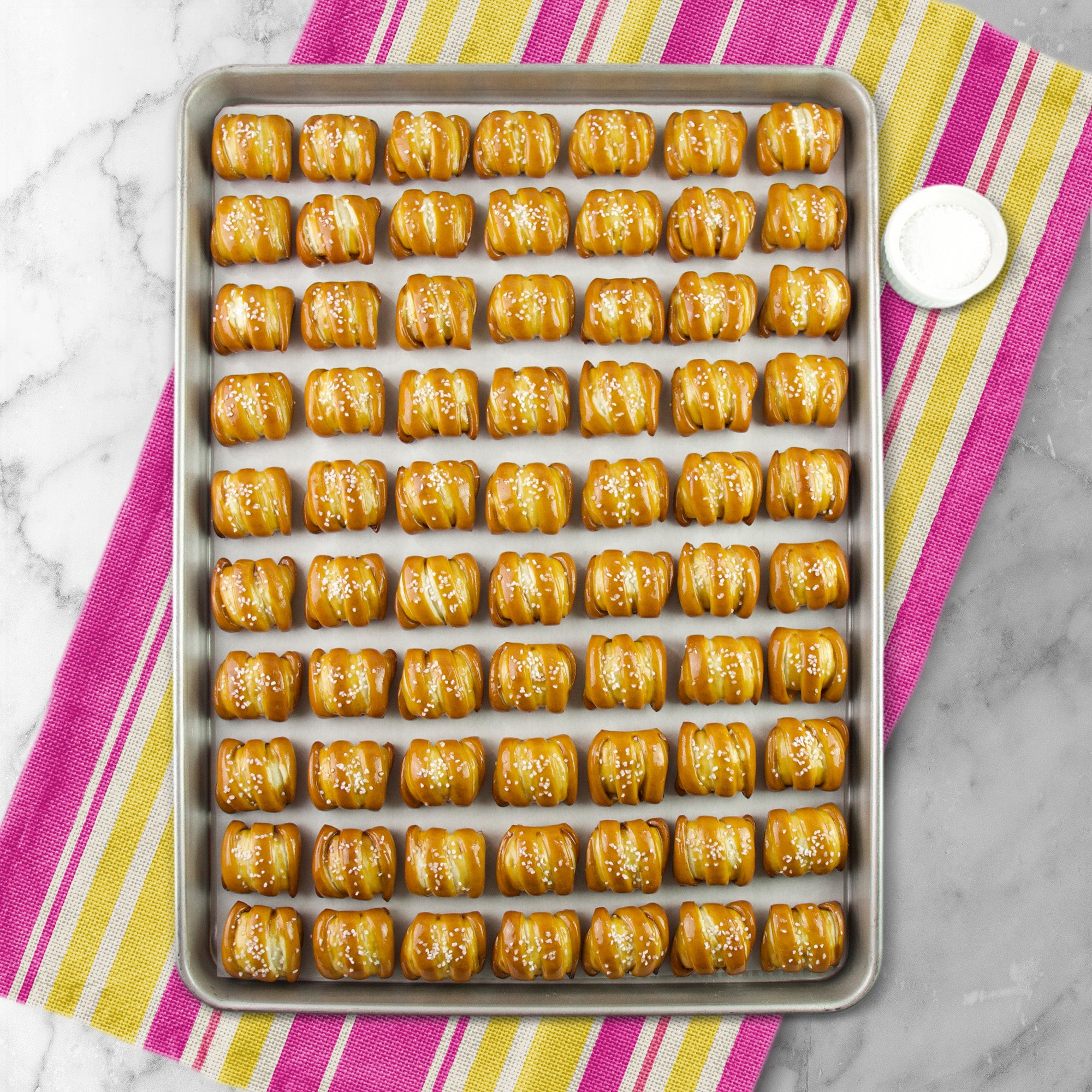 One-Timer Bites Soft Pretzel Box - Thank You