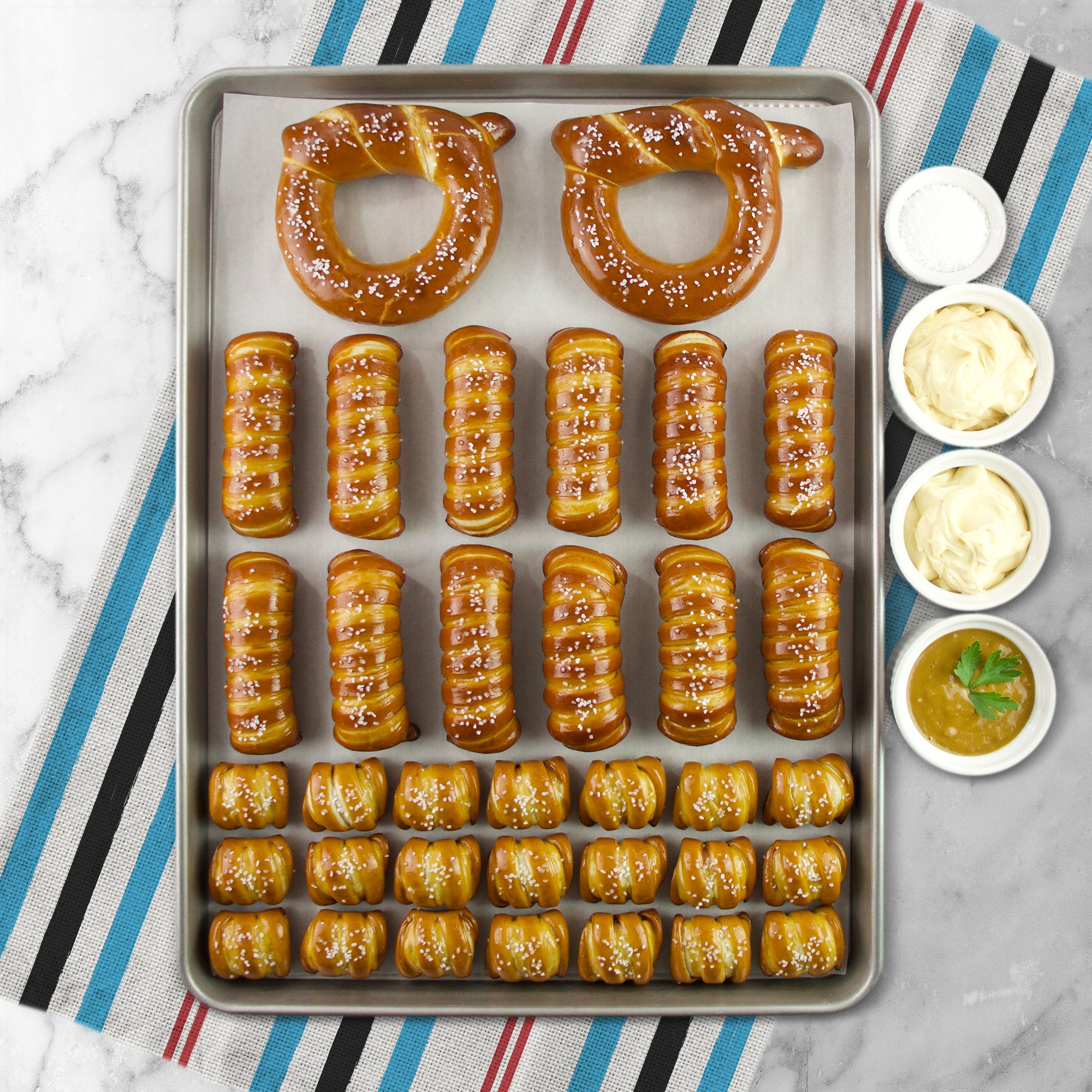 Soft Pretzels & Sauces Variety Box - Congrats Grad