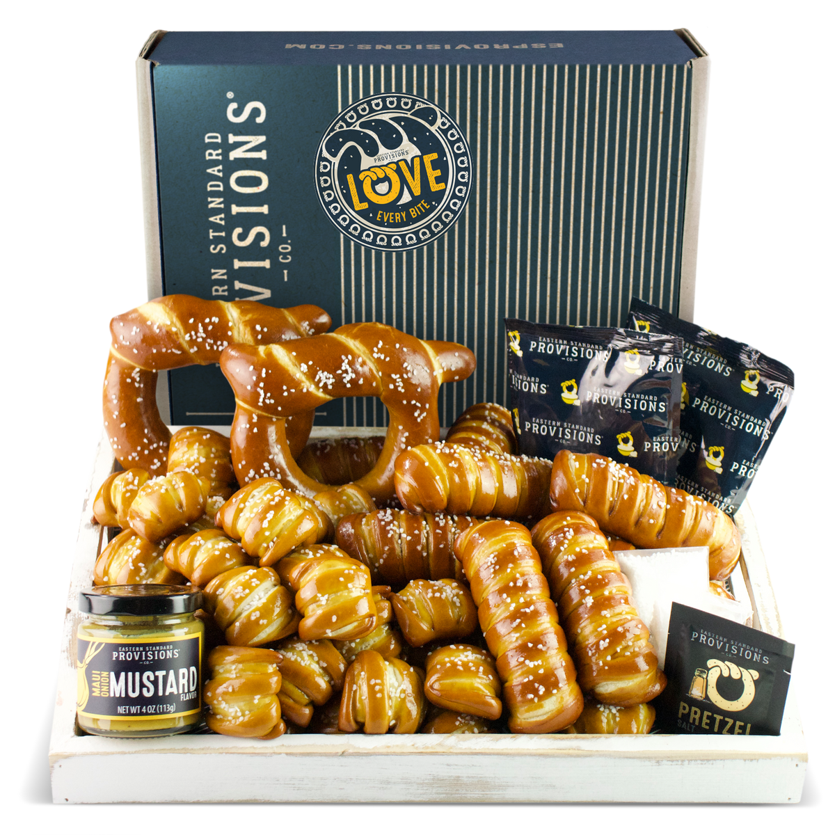 Soft Pretzels & Sauces Variety Box - ESPCO