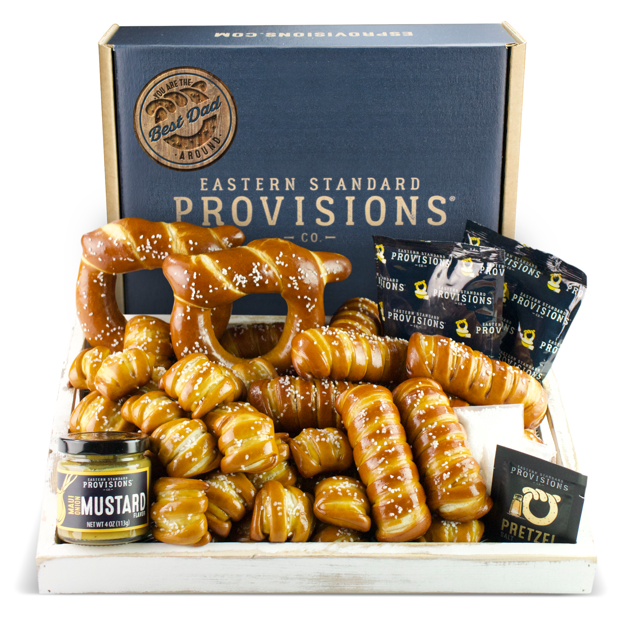Soft Pretzels & Sauces Variety Box - Father's Day