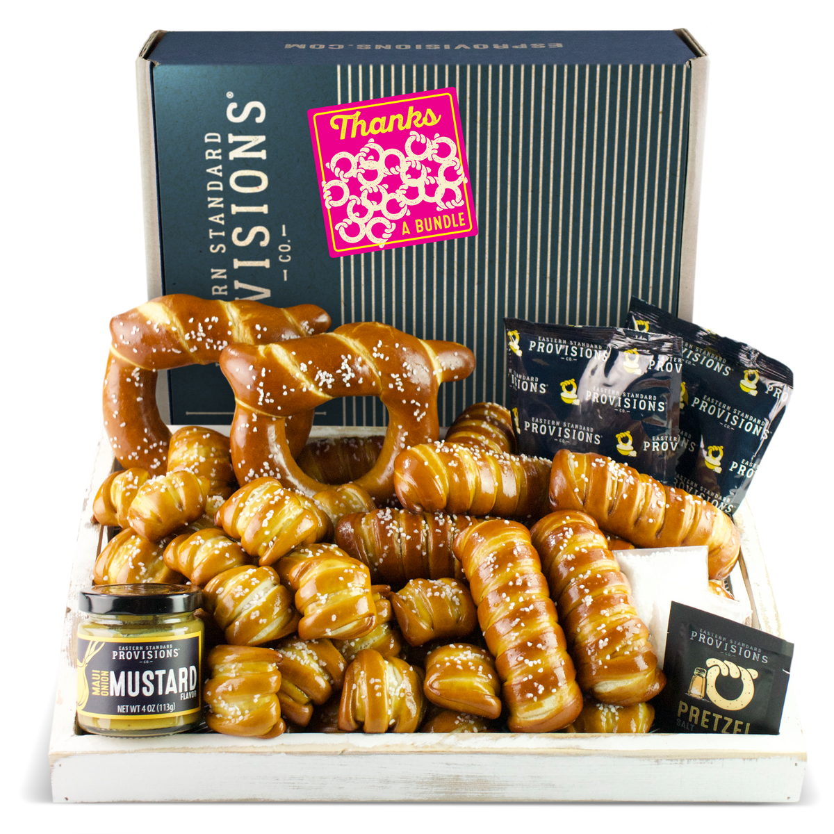 Soft Pretzels & Sauces Variety Box - Thank You