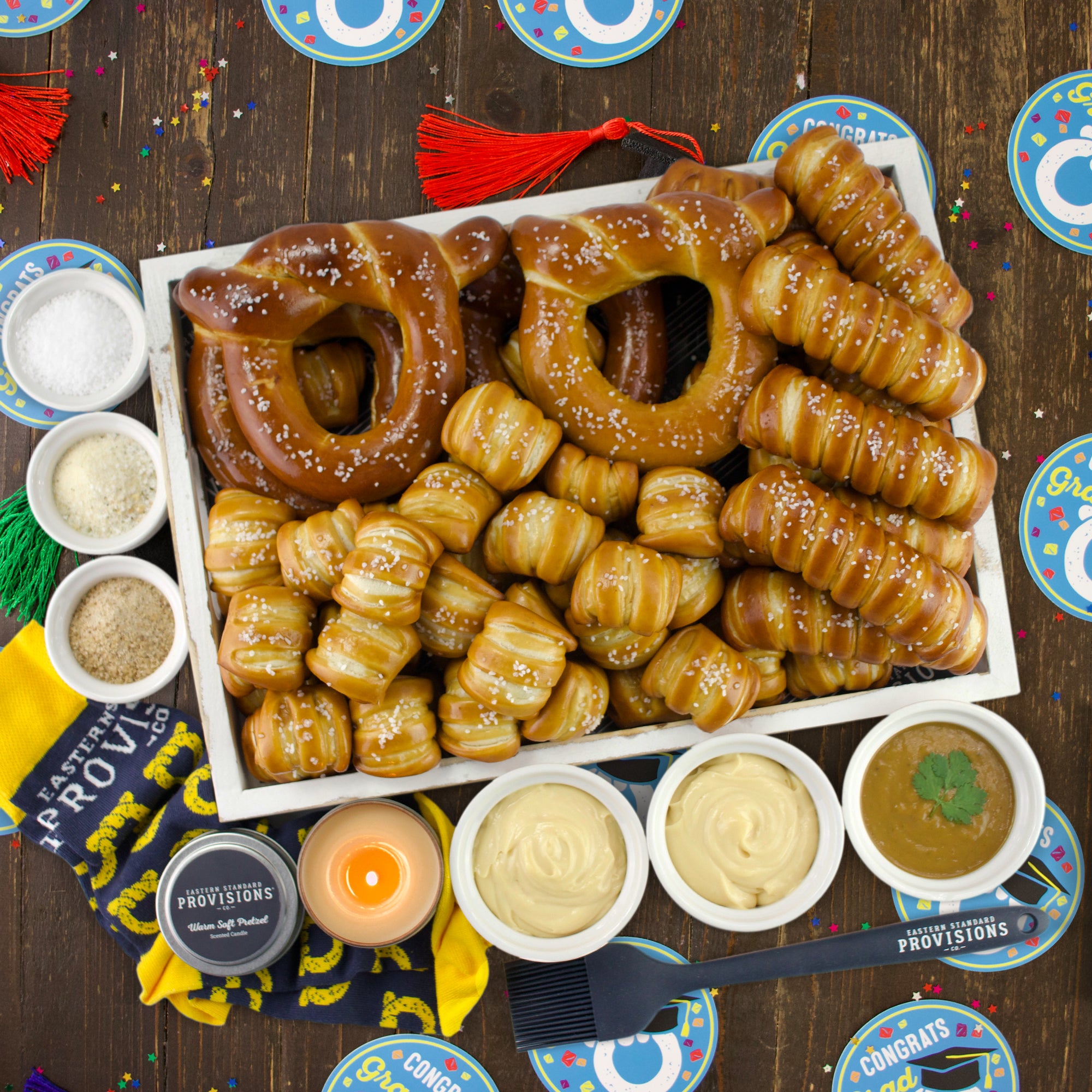 Soft Pretzel Lovers Variety Box - Congrats Grad
