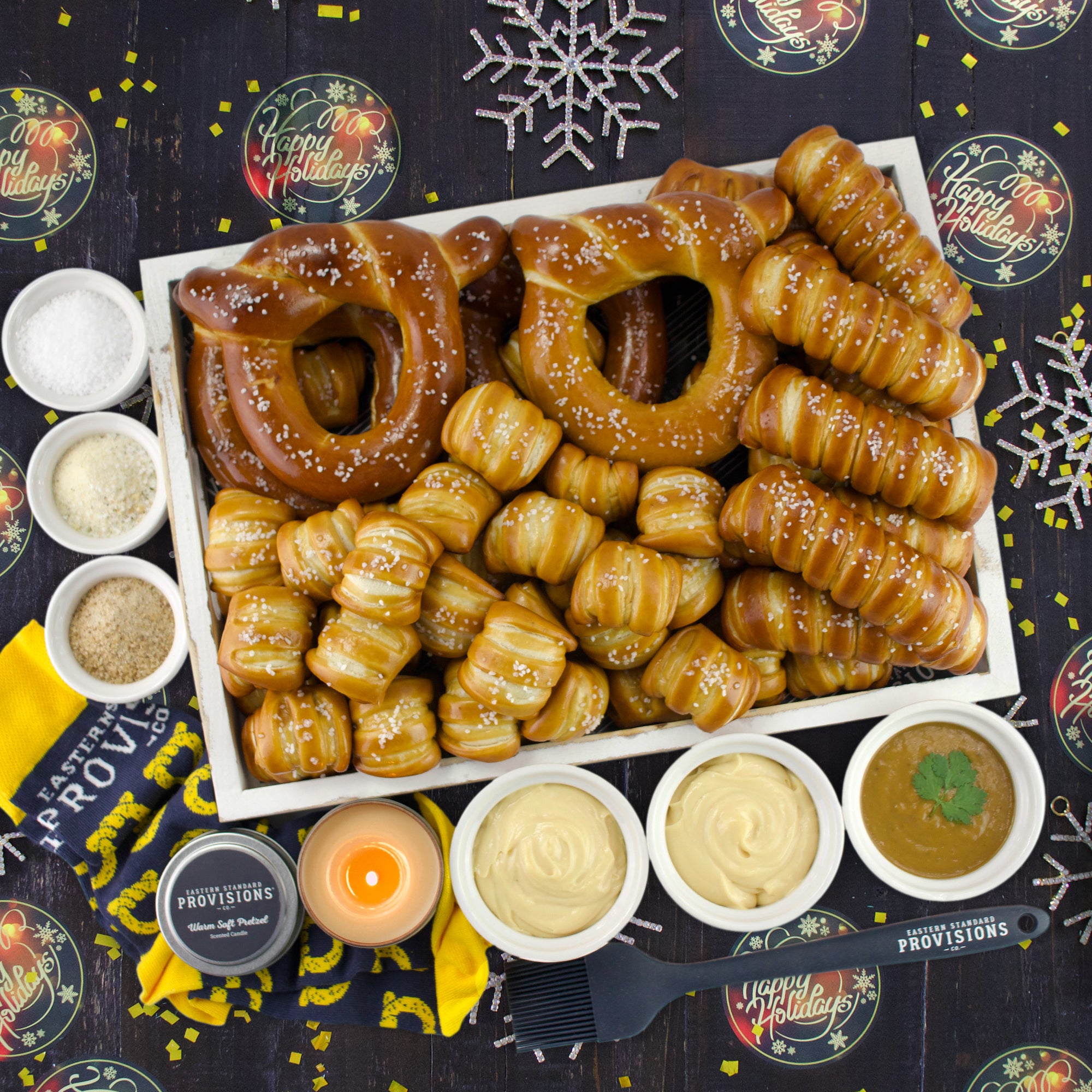 Soft Pretzel Lovers Variety Box - Happy Holidays