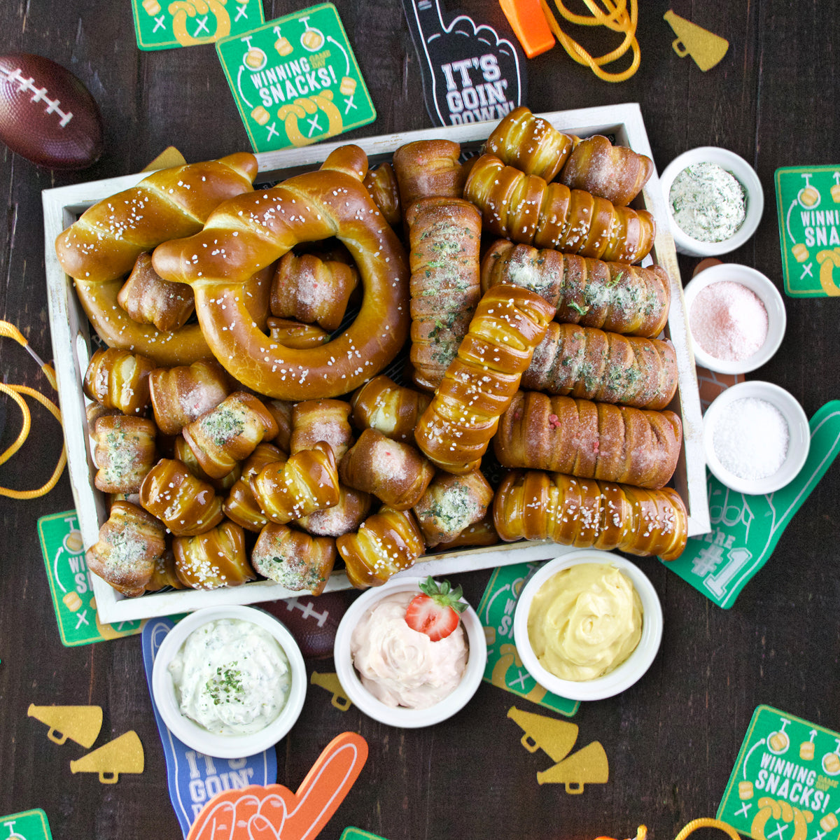 Dip Mix & Salts Variety Box- Game Day