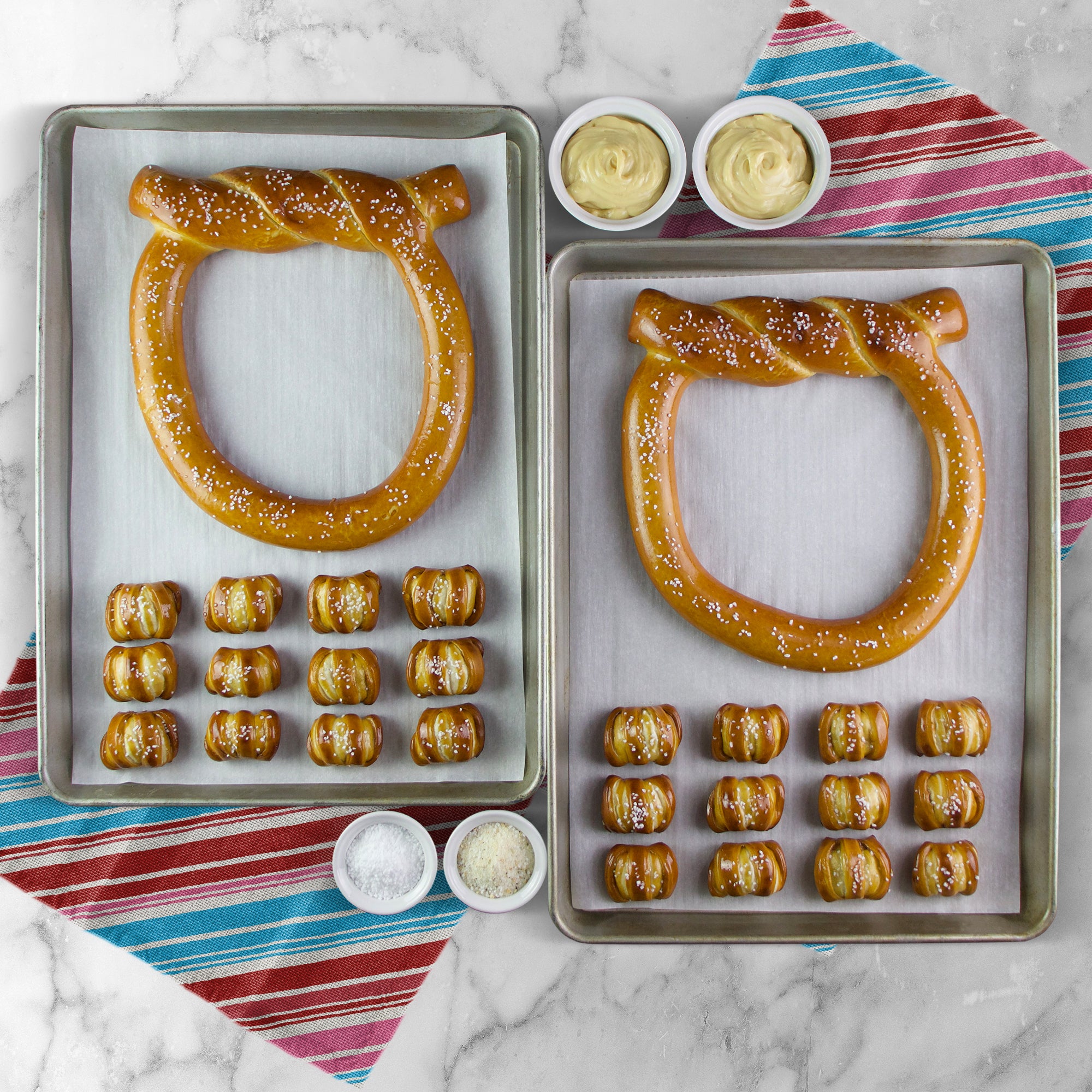 Topknot XL Signature Soft Pretzel Box - Happy Birthday
