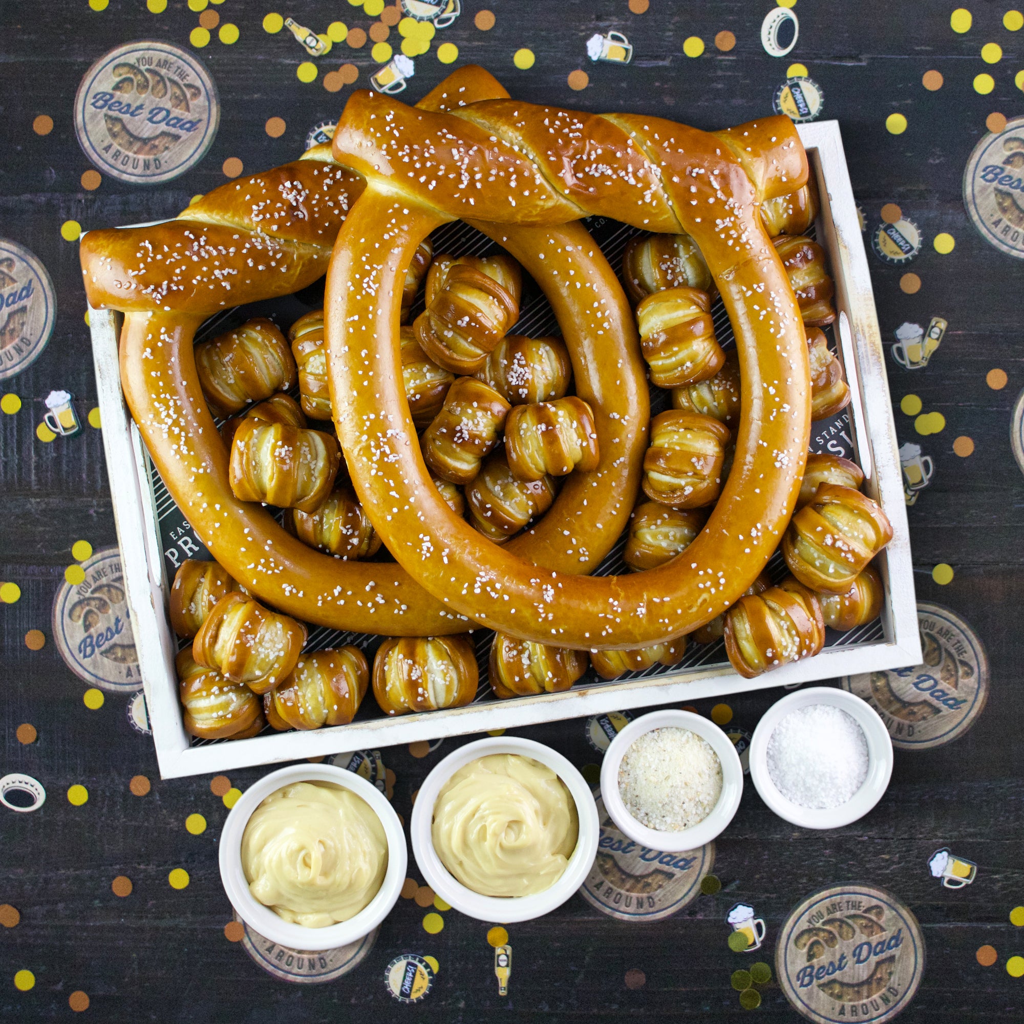 Topknot XL Signature Soft Pretzel Box - Father's Day
