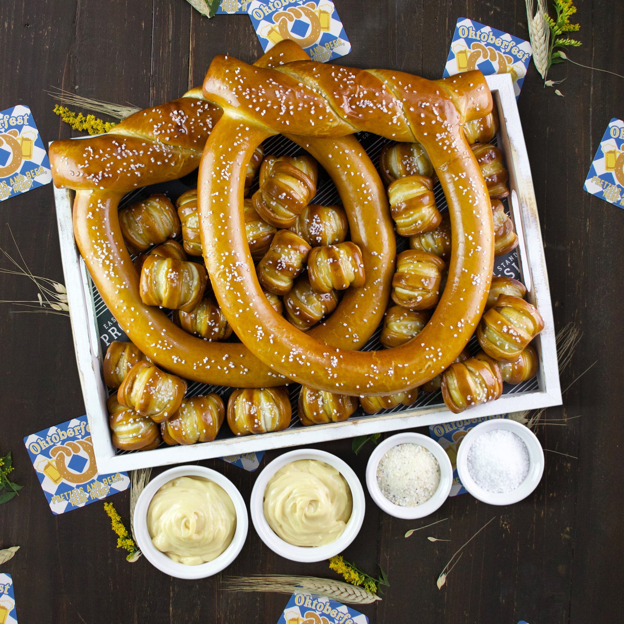 Topknot XL Signature Soft Pretzel Box - Oktoberfest