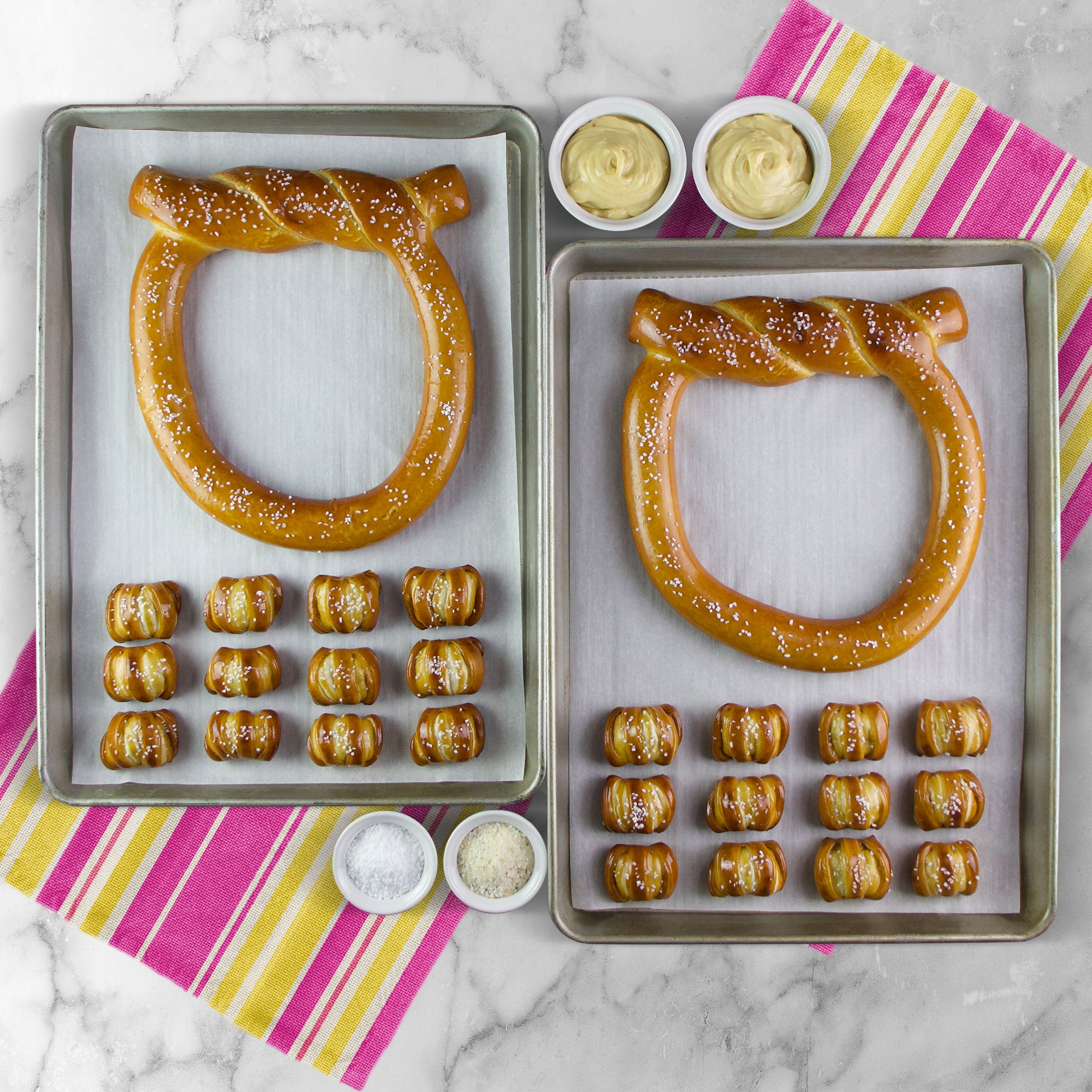 Topknot XL Signature Soft Pretzel Box - Thank You