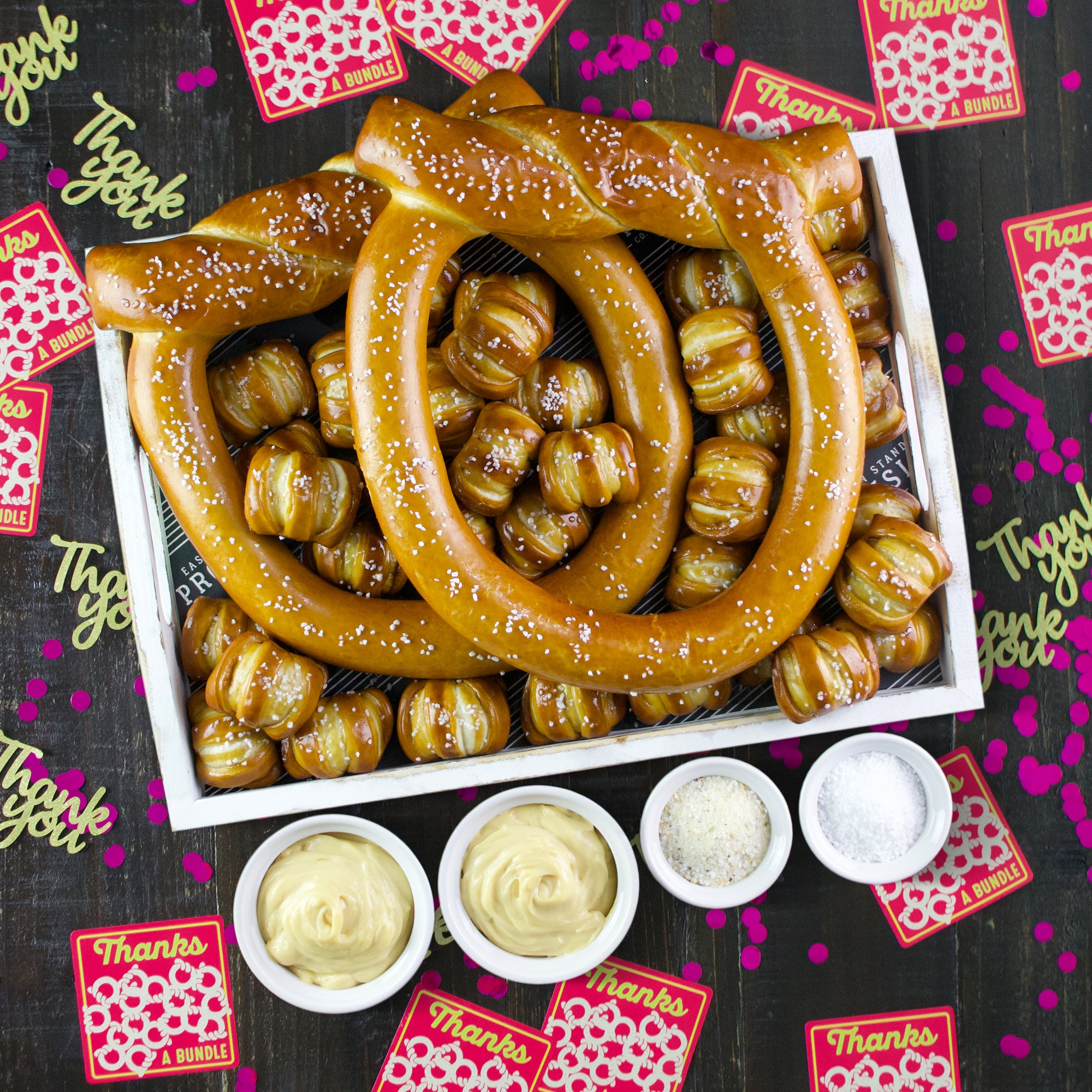 Topknot XL Signature Soft Pretzel Box - Thank You