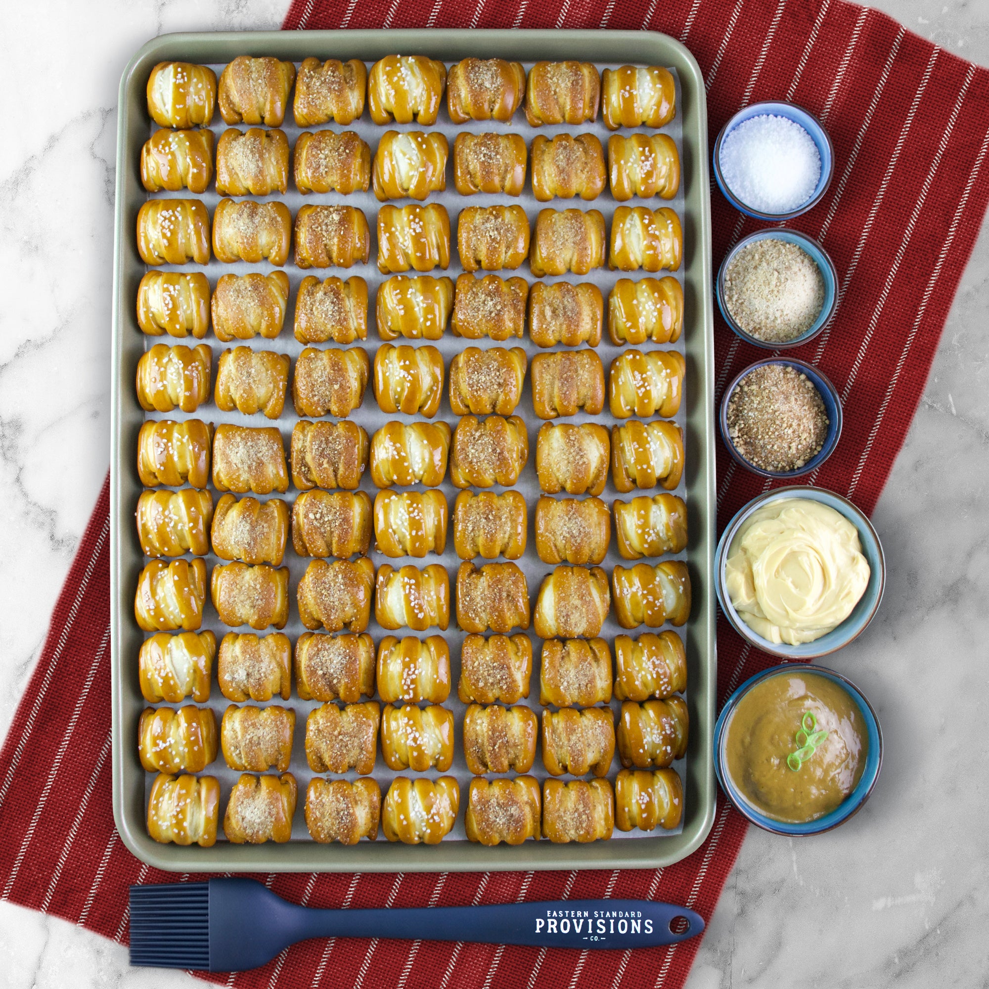 Bonus Edition One-Timer Bites Soft Pretzel Box - Keep Calm