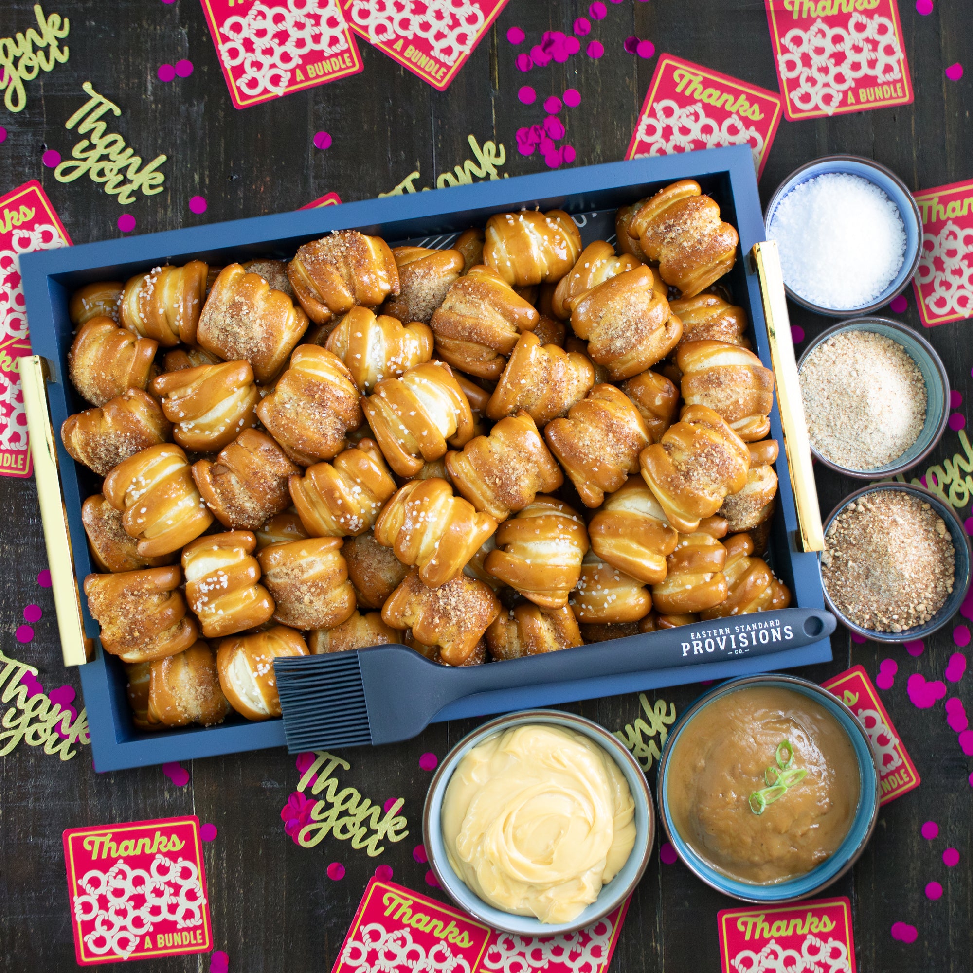 Bonus Edition One-Timer Bites Soft Pretzel Box - Thank You
