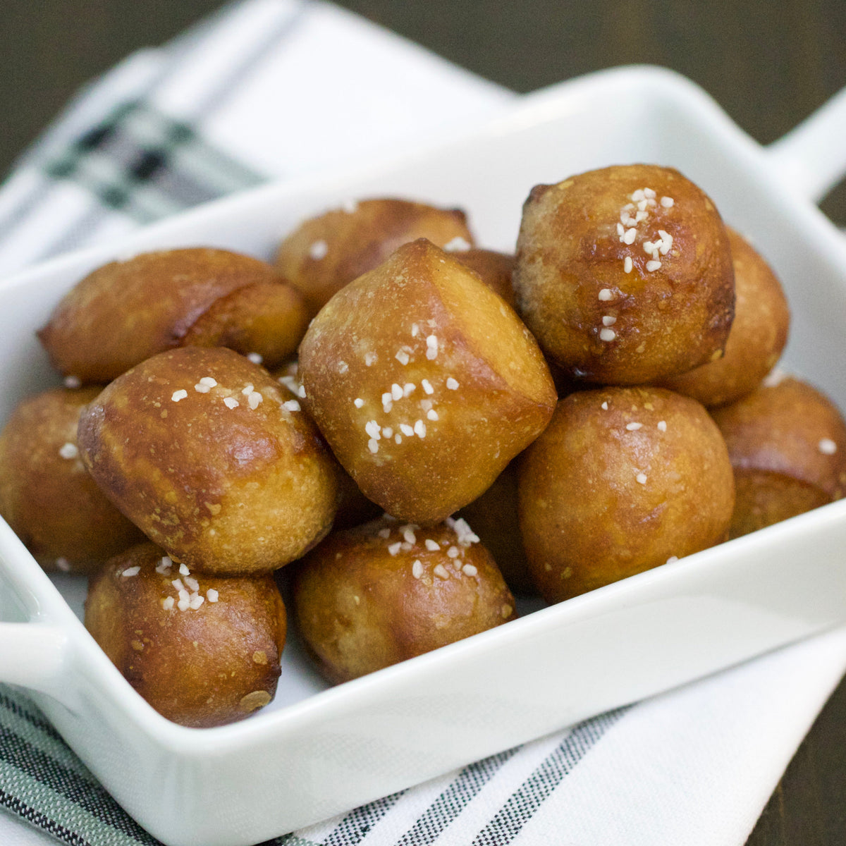 Gluten Free One-Timer Soft Pretzel Bites