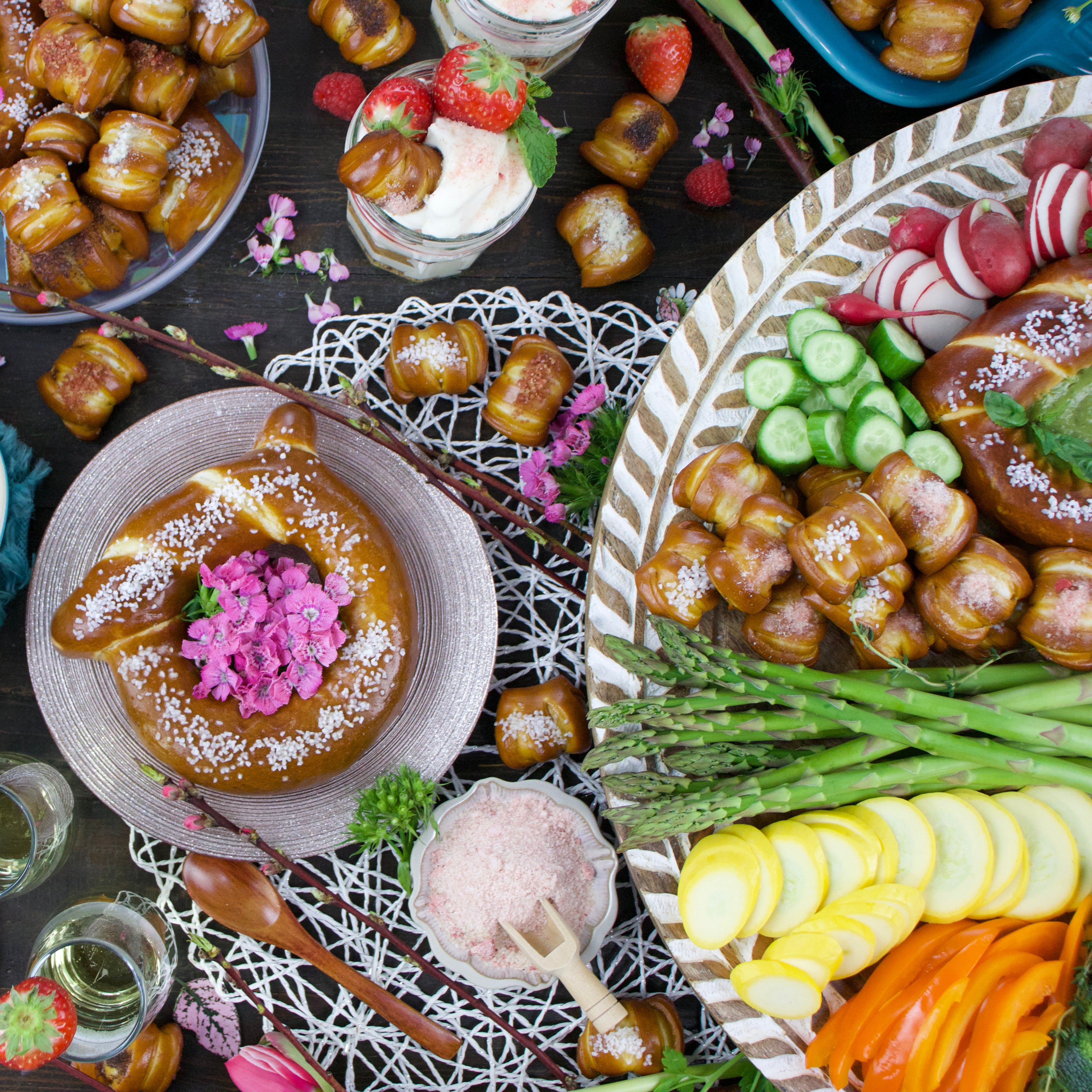 Soft Pretzels, Salts & Sauces Variety Box - Mother's Day