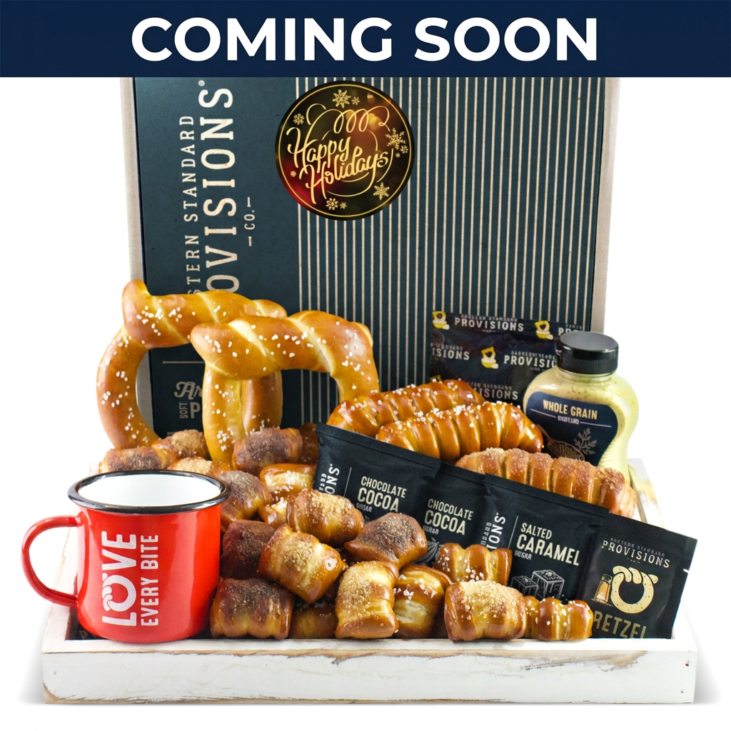 Cozy Twists & Sips Variety Box with Coming Soon banner