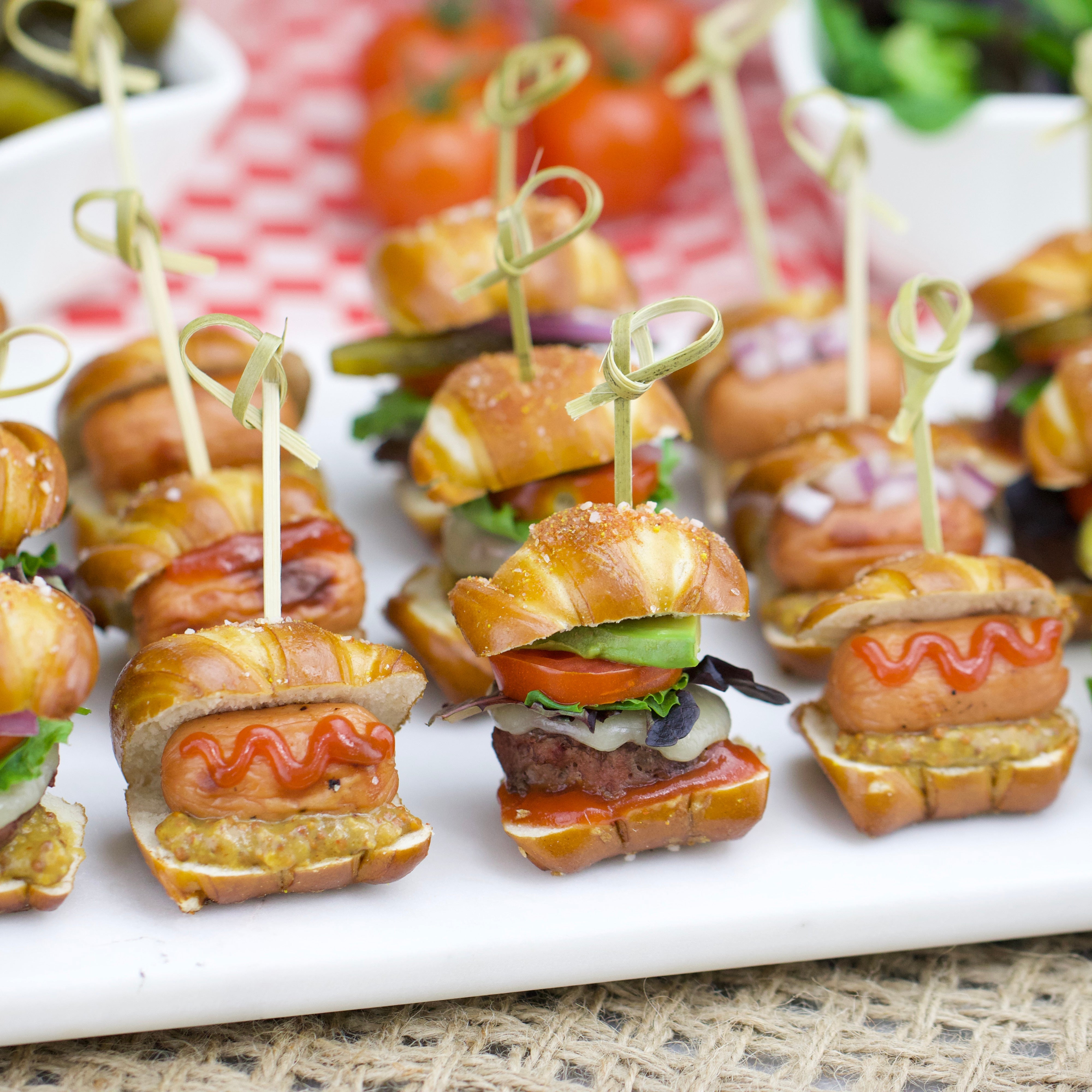mini burger bites