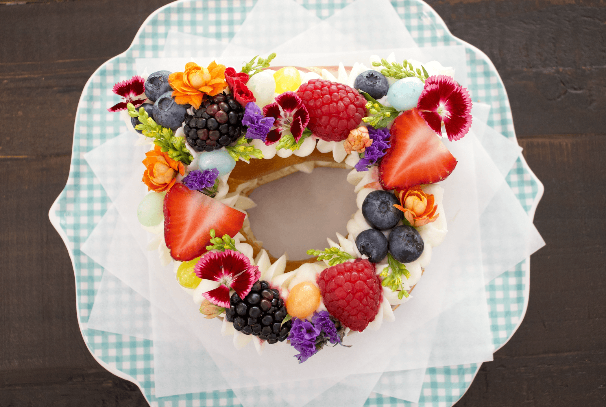 Spring Wheelhouse Pretzel Cake