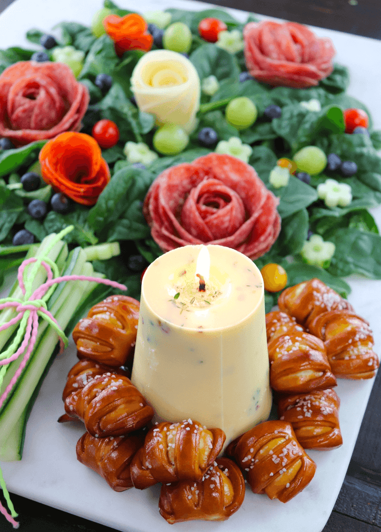 Herbed Butter Candle