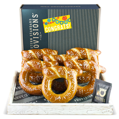 Wheelhouse Signature Soft Pretzel Box - Congratulations