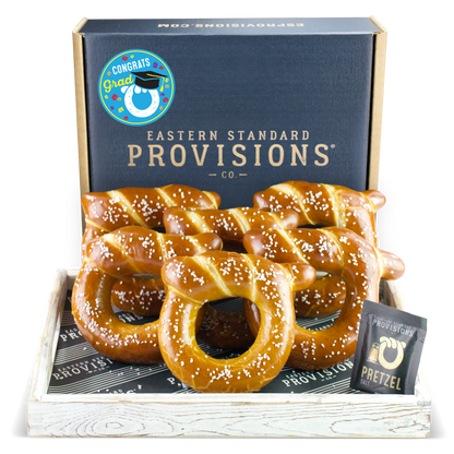 Wheelhouse Signature Soft Pretzel Box - Congrats Grad