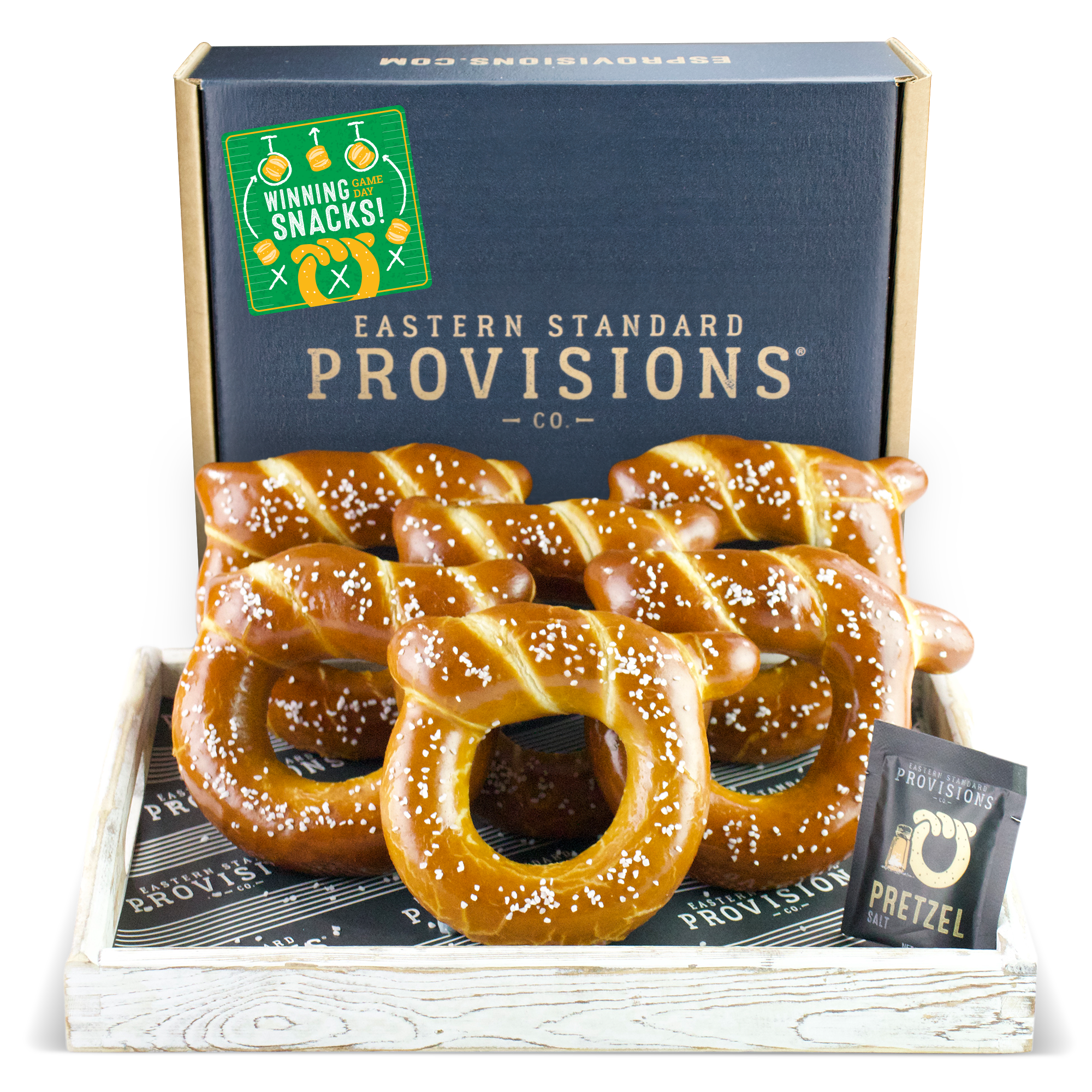 WHEELHOUSE SIGNATURE SOFT PRETZEL BOX - Game Day