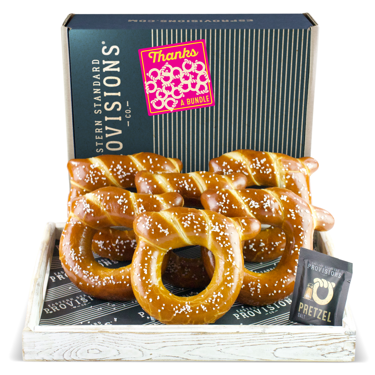 Wheelhouse Signature Soft Pretzel Box - Thank You