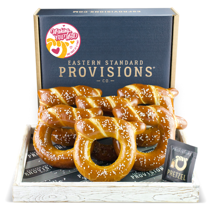 WHEELHOUSE SIGNATURE SOFT PRETZEL BOX - Well Wishes