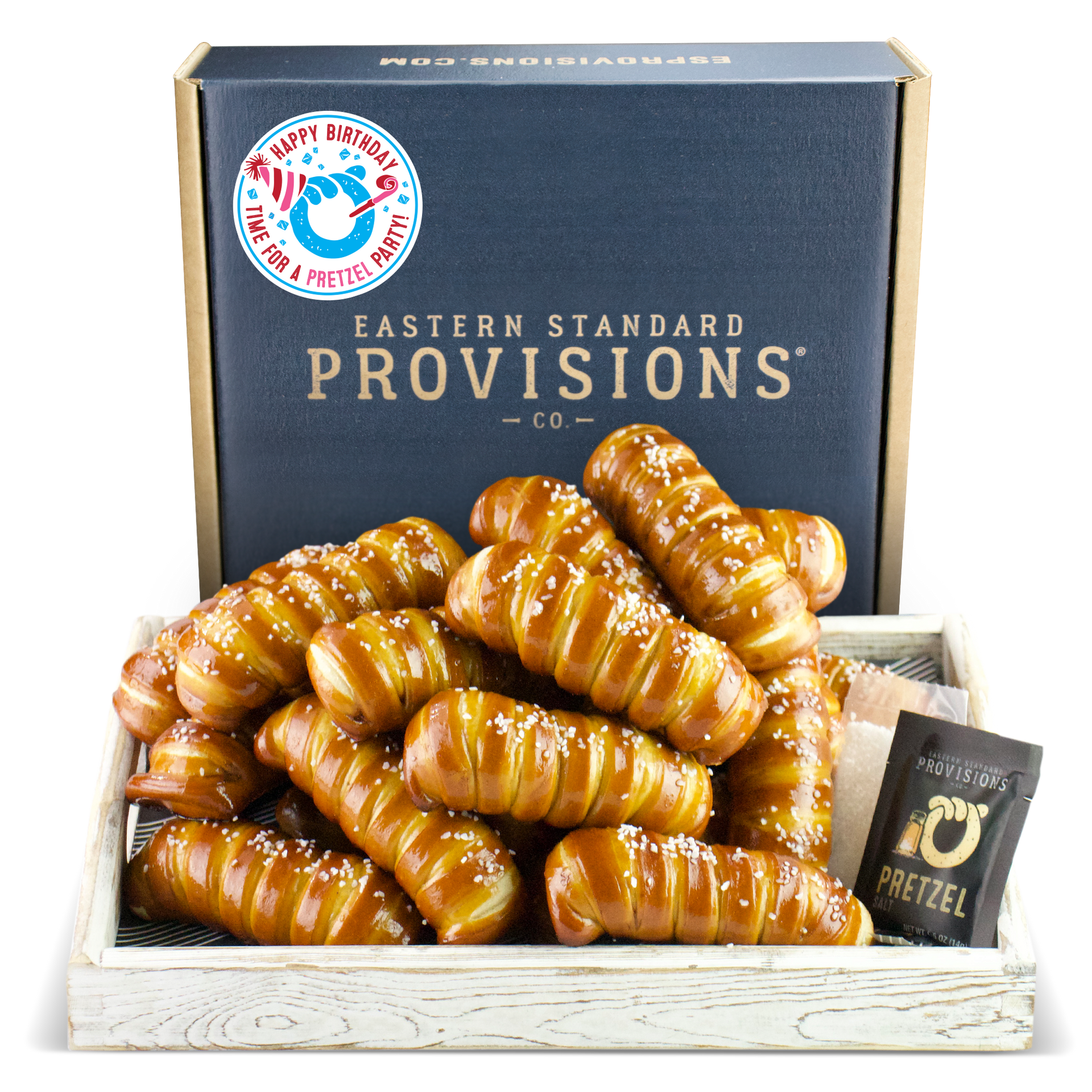 Turnbuckle Soft Pretzel Box - Happy Birthday – Eastern Standard