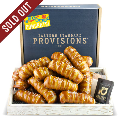 Turnbuckle Soft Pretzel Box - Congratulations