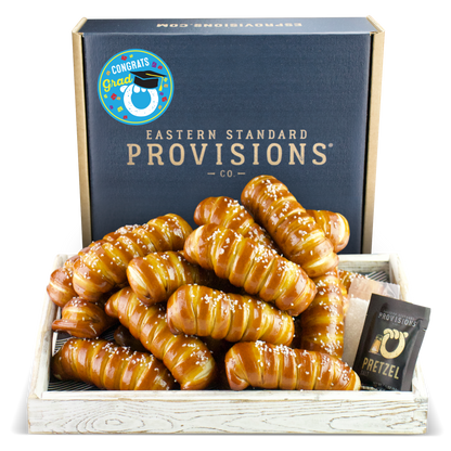 Turnbuckle Sticks Soft Pretzel Box - Congrats Grad