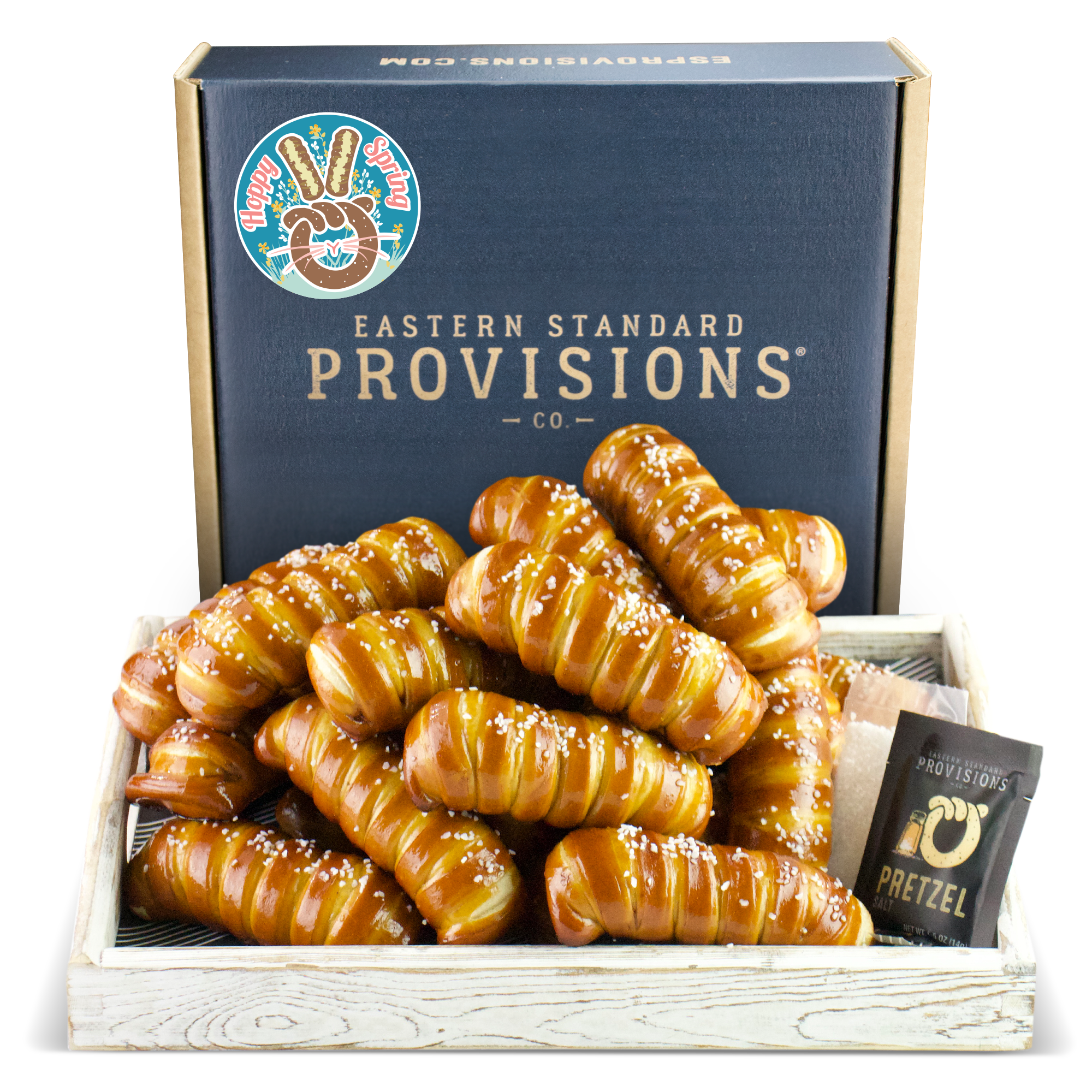 Turnbuckle Sticks Soft Pretzel Box - Easter