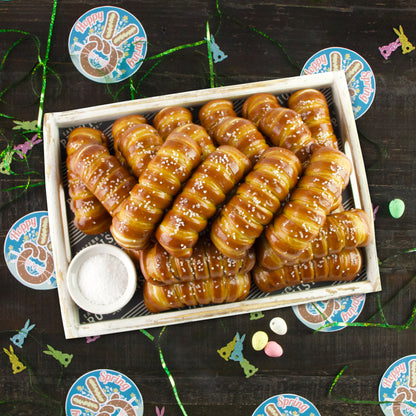 Turnbuckle Sticks Soft Pretzel Box - Easter