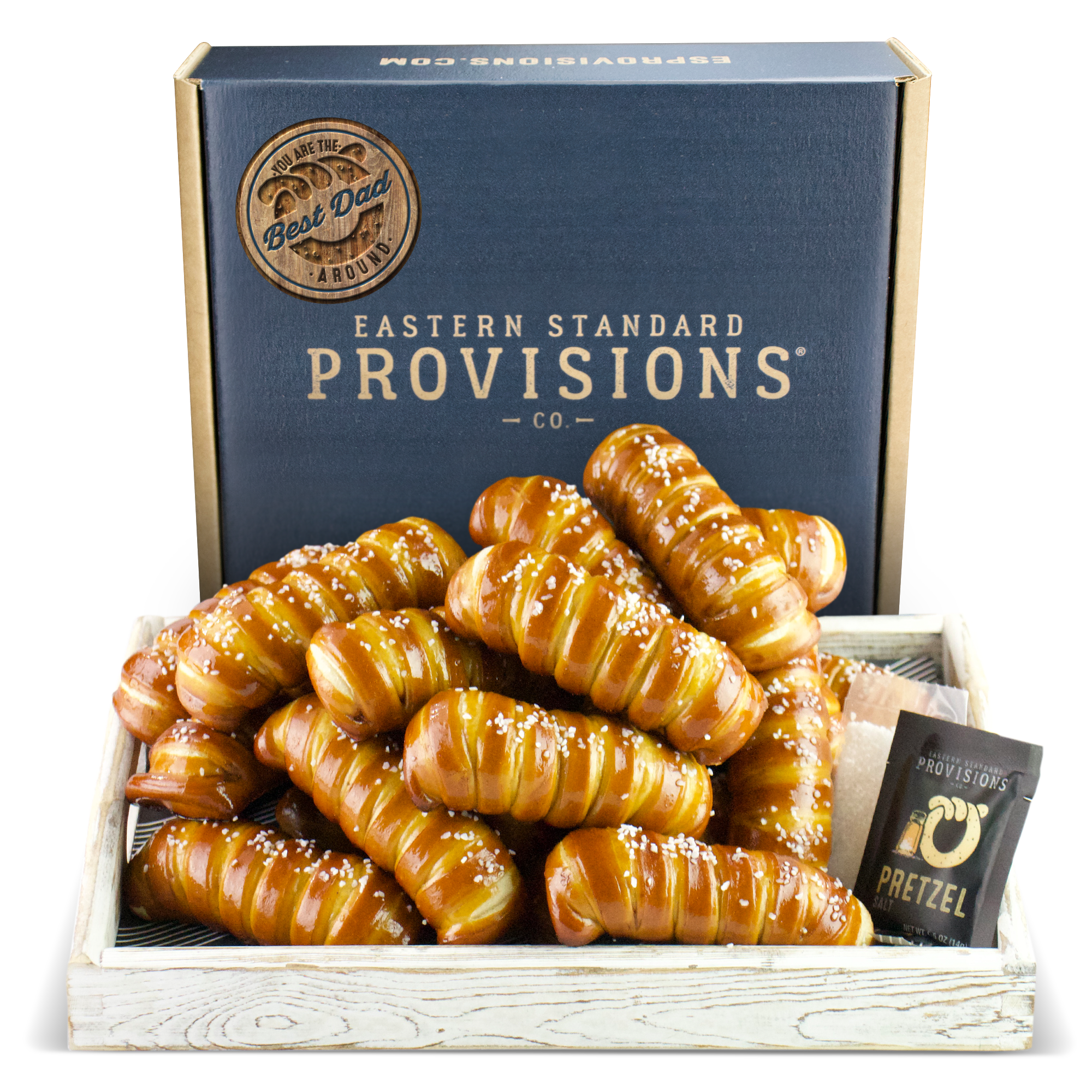 Turnbuckle Sticks Soft Pretzel Box - Father's Day