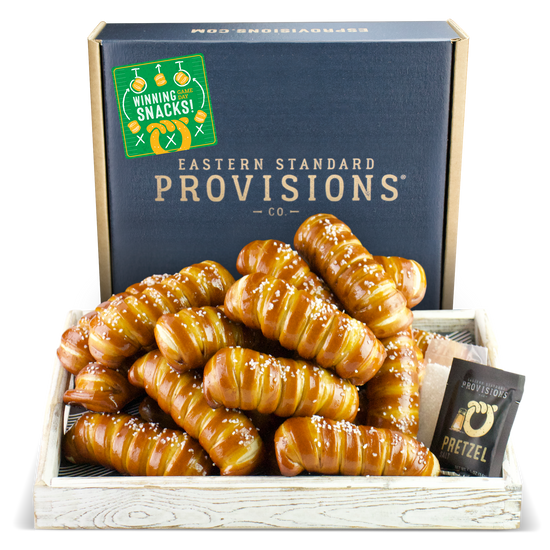 TURNBUCKLE STICKS SOFT PRETZEL BOX - Football