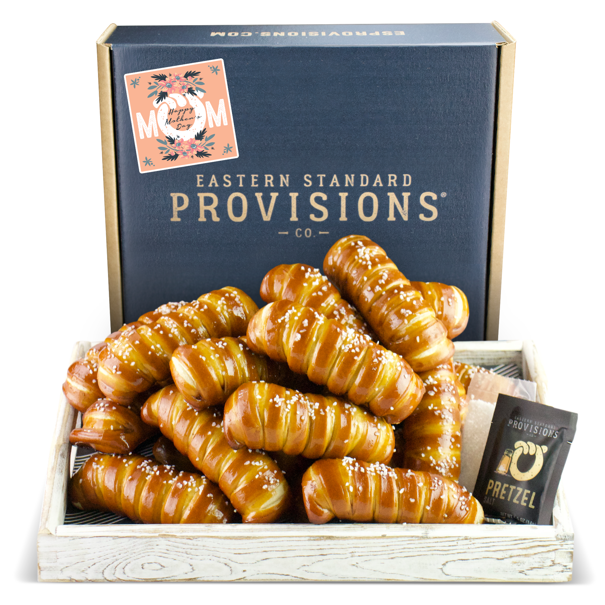 Turnbuckle Sticks Soft Pretzel Box - Mother's Day