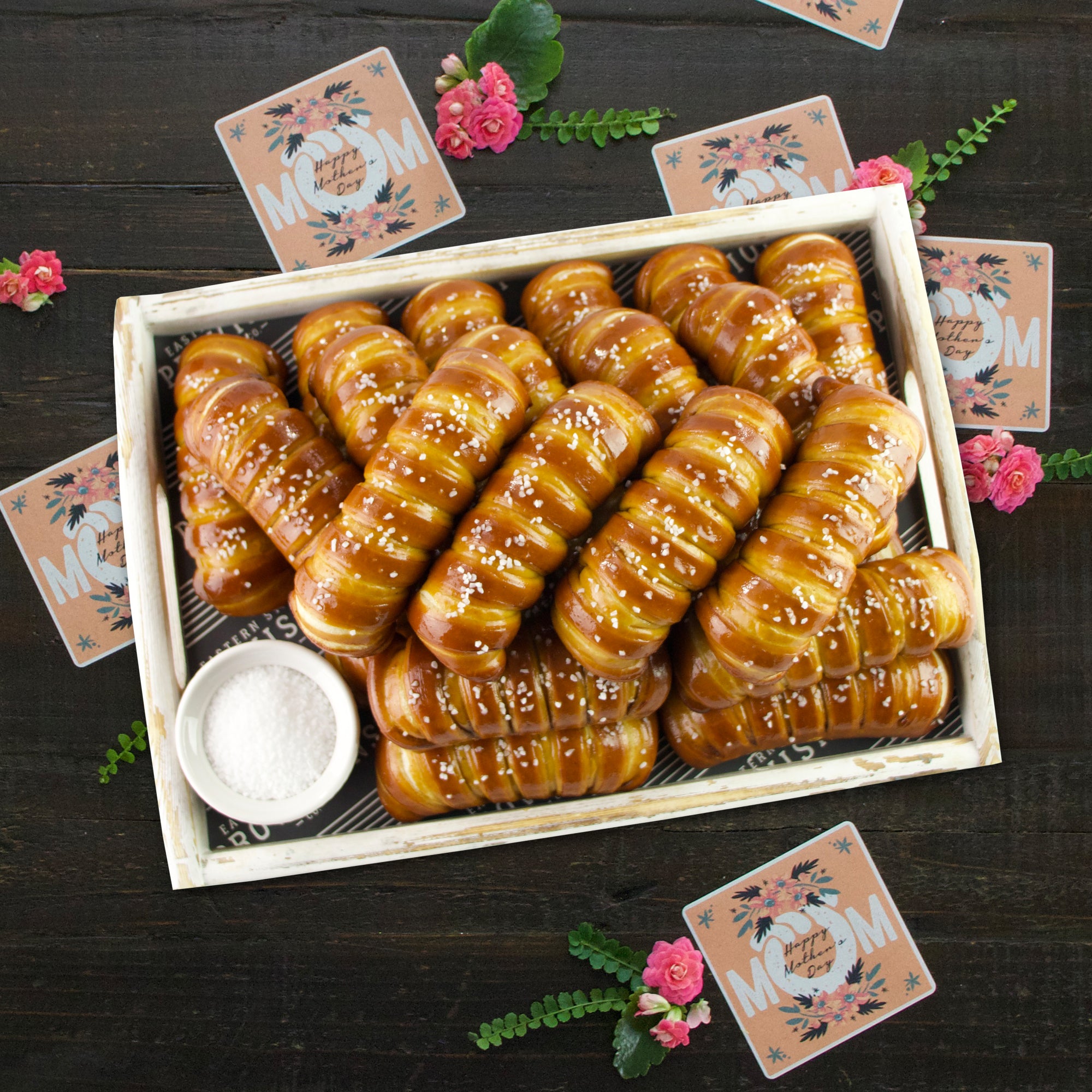 Turnbuckle Sticks Soft Pretzel Box - Mother's Day