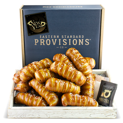 Turnbuckle Soft Pretzel Box - New Years