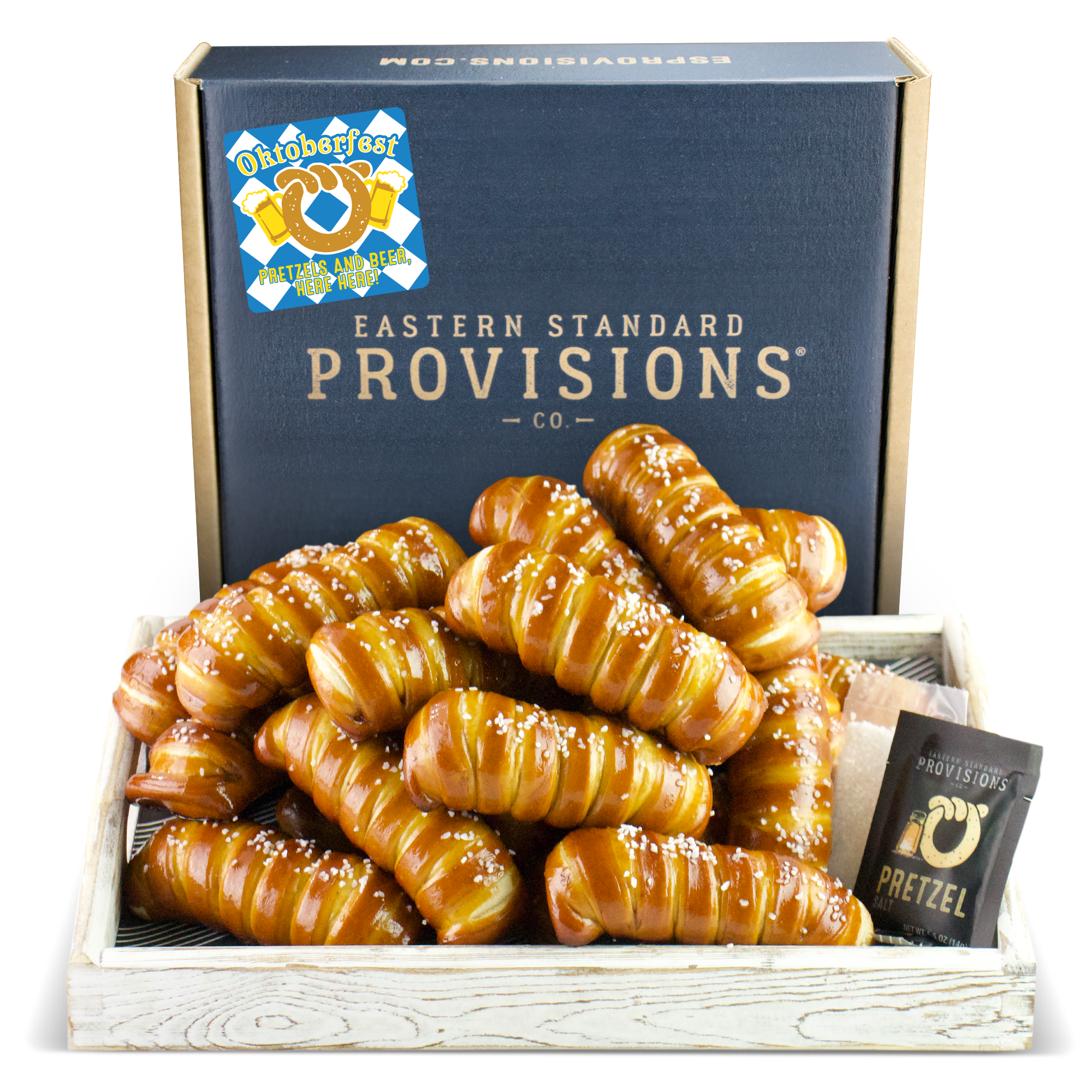 TURNBUCKLE STICKS SOFT PRETZEL BOX - Oktoberfest