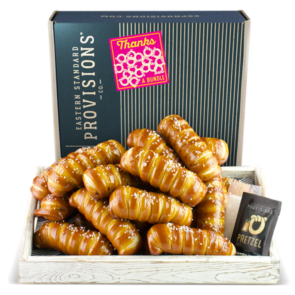 Turnbuckle Sticks Soft Pretzel Box - Thank You