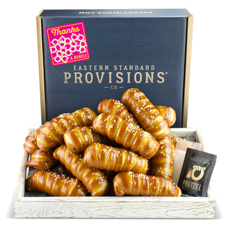 TURNBUCKLE STICKS SOFT PRETZEL BOX - Thank You – Eastern Standard