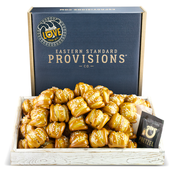 One-Timer Bites Soft Pretzel Box - ESPCO – Eastern Standard