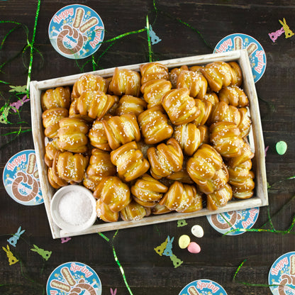 One-Timer Bites Soft Pretzel Box - Easter