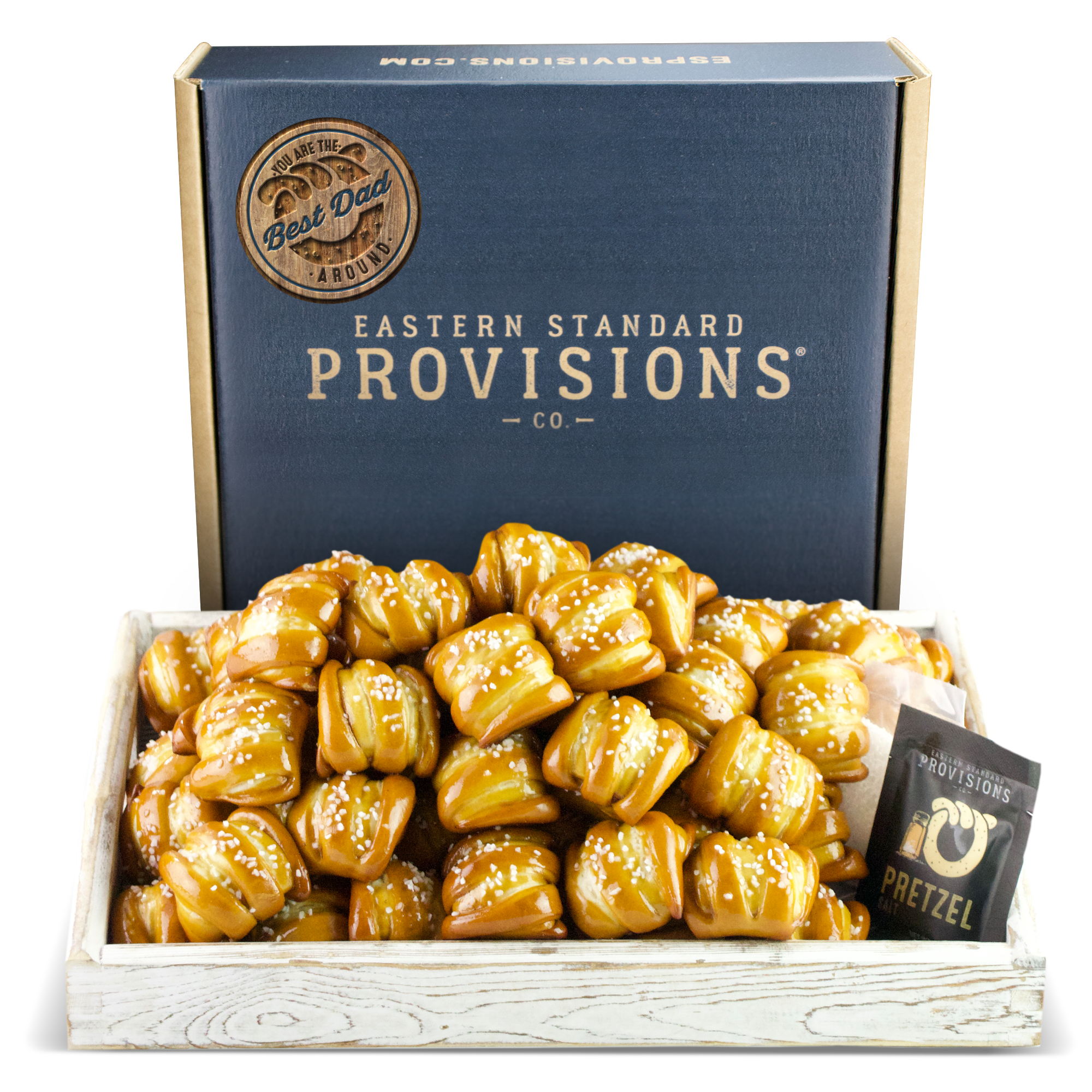 One-Timer Bites Soft Pretzel Box - Father's Day