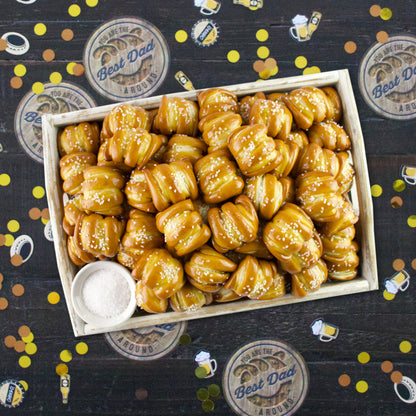 One-Timer Bites Soft Pretzel Box - Father's Day