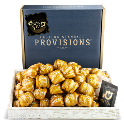 One-Timer Bites Soft Pretzel Box - New Years